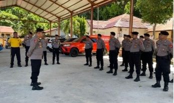 Polres Sabang Sambut Personel BKO Dit Pamobvit Polda Aceh Polres Sabang Sambut Personel BKO Dit Pamobvit Polda Aceh
